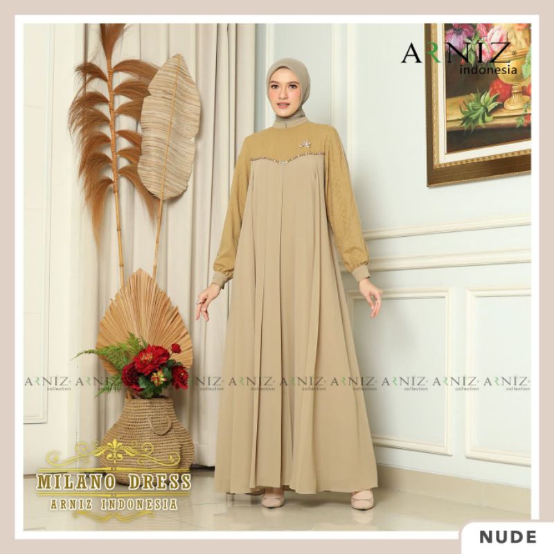 ARNIZ/Milano dress by Arniz/dress only/dress cantik/dress terbaru