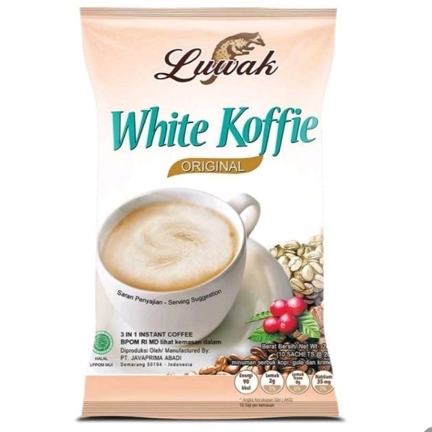 

luwak white coffee 10x20 g