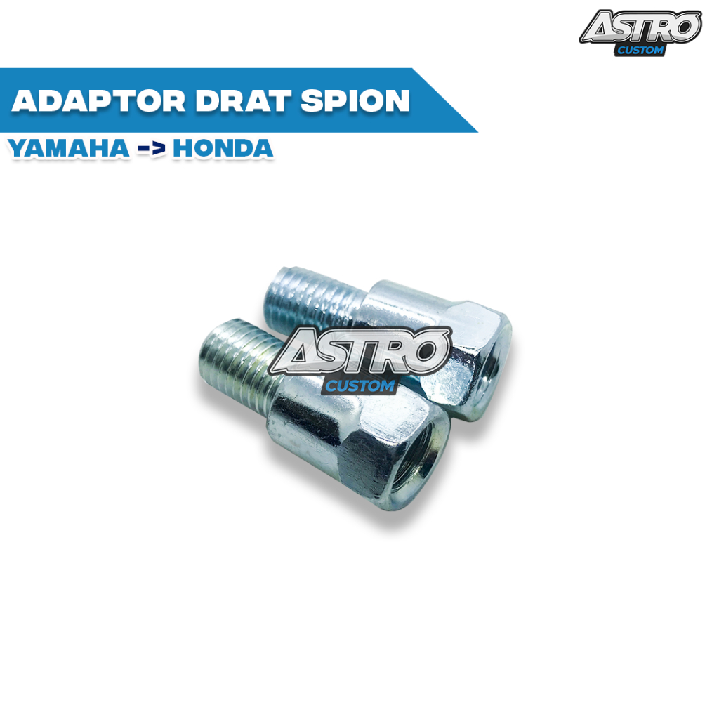 Sambungan Spion Drat 12 Adaptor Peninggi Spion Untuk sepion