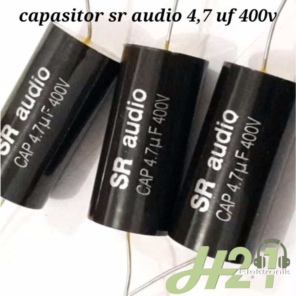 CAPACITOR AUDIO / CAPASITOR TAHANAN TWEETER / AUDIO PILER 4.7uF / 400V
