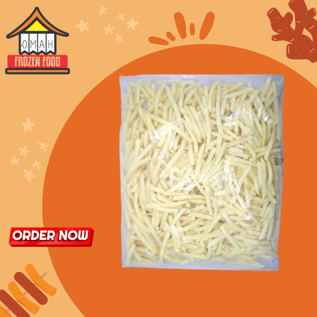 

French Fries Kentang Shoestring 2kg (NON COD DAN REGULER DILUAR KOTA SOLO)