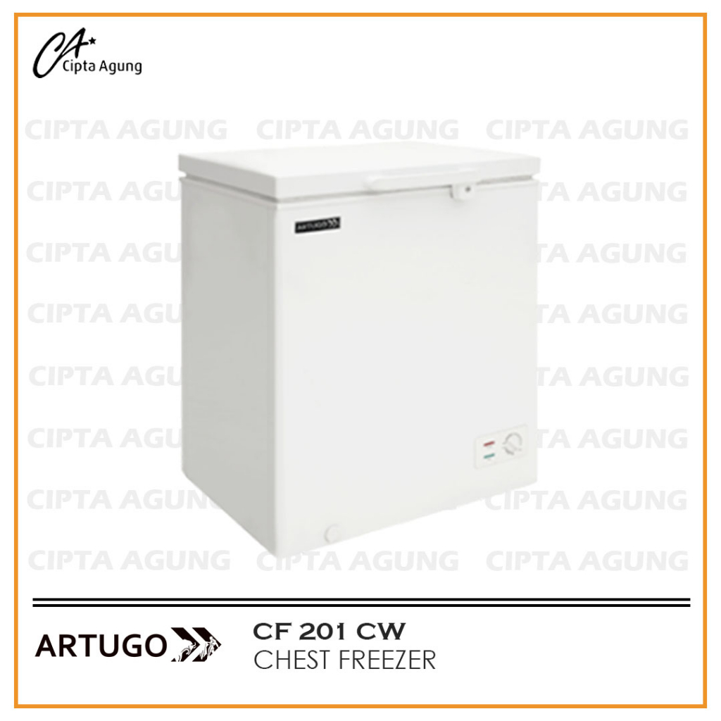 ARTUGO CHEST FREEZER CF 201 CW CF201CW CF201 CW