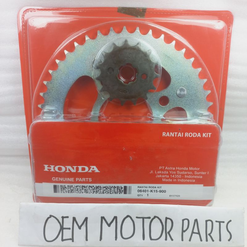 Gear rantai set old cb150R cb 150 R lama original asli HGP HONDA AHM