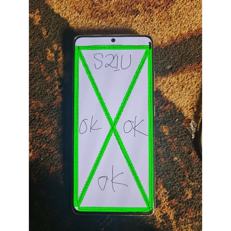 LCD Copotan Samsung S21 Ultra Original Minus Tompel