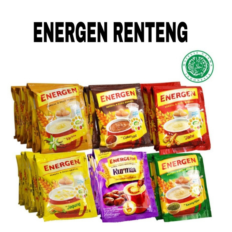 

{1 renceng isi 10} - Energen Sereal Minuman Bergizi dengan Oat Susu