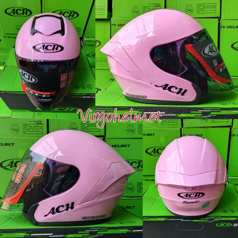 HELM ACH SONIX REPLICA NJS KAIROZ SOLID PEACH PINK