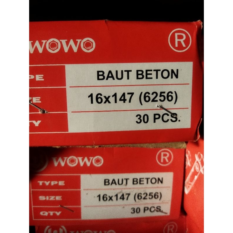 Dynabolt 16x147 / Baut beton 16x147 / Dinabol 16x147 WOWO