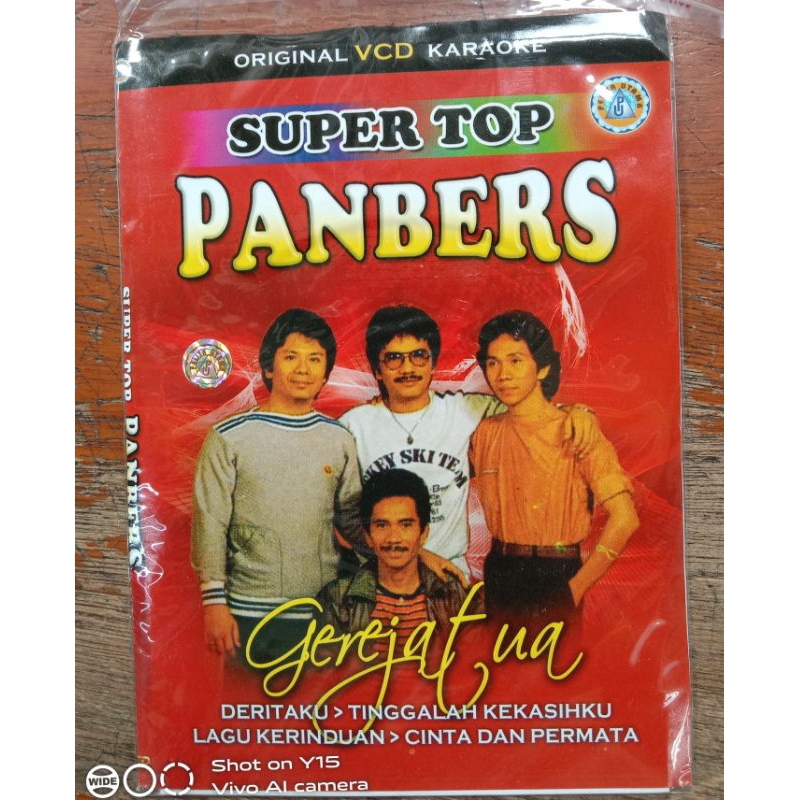Kaset Vcd original lagu Super top Panbers