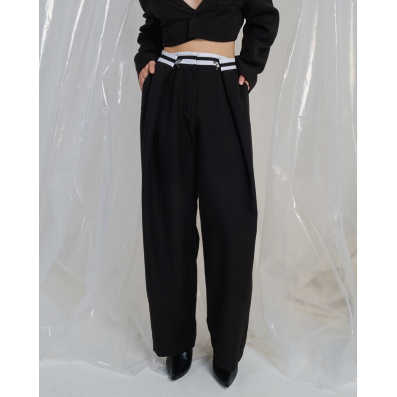 JOSEPHINE ANNI x Anaz Siantar Camille Pants - Black Size S