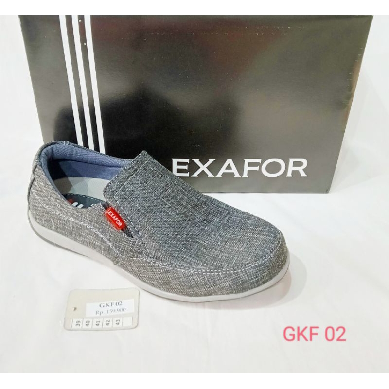 Sepatu Casual Pria / Sneakers / Sepatu Slip On / EXAFOR GKF