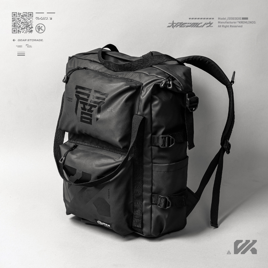 KREMLIN Tas Ransel Bagpack Tech Gear - DETROIT