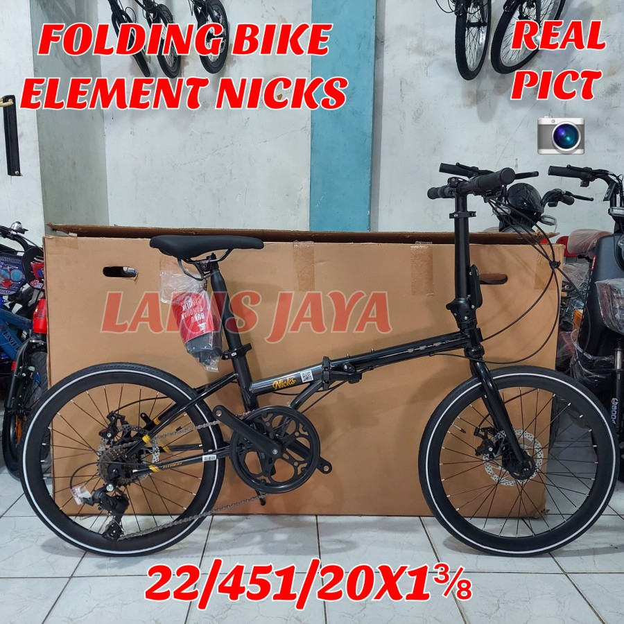 RK ELEMENT FOLDX X9 20 INCH , Sepeda lipat element nicks 451 FOLDING BIKE ELEMENT NICKS 20X1 2023