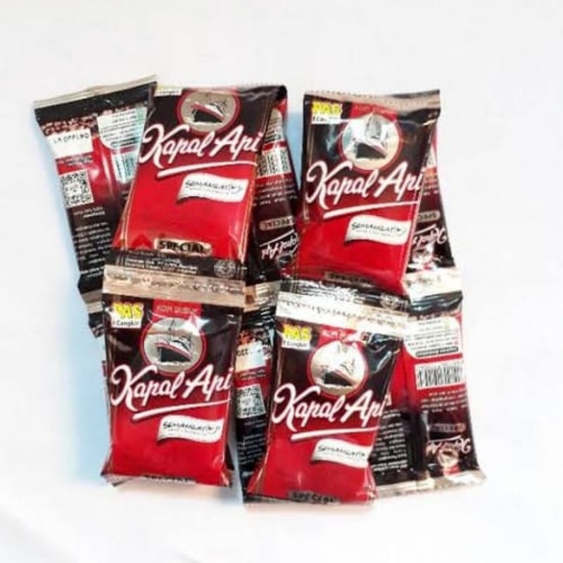 

Kapal Api Special Renceng 6,5gr - 10 pcs Kopi mini Tanpa Gula