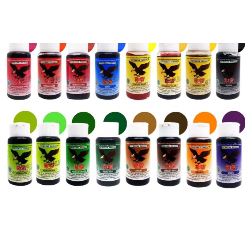 

pewarna kuning telur RW