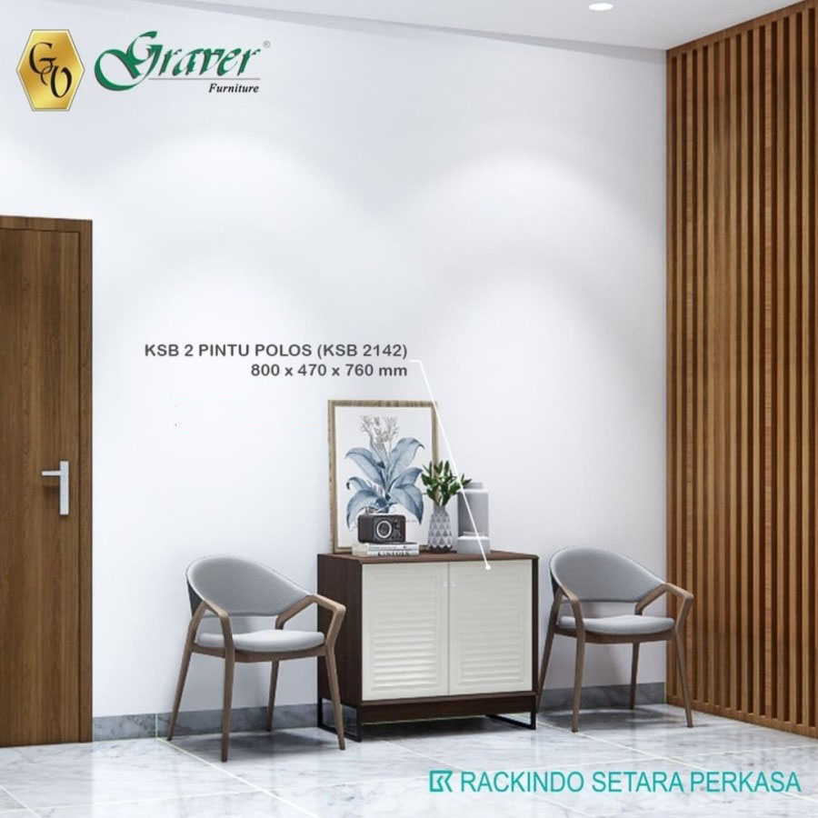 Rak Serbaguna Sideboard Kaki Besi Bufet KSB 2182 Viral series