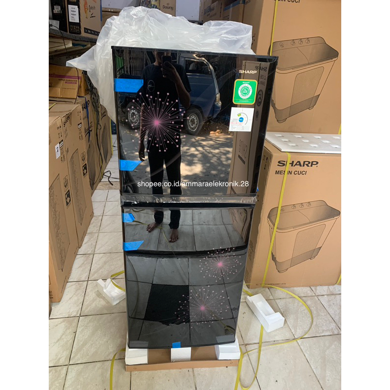 kulkas Sharp 2 pintu SJ-237MG,SJ-237ND
