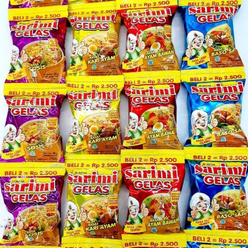 

SARIMI GELAS RENCENG isi 10pcs