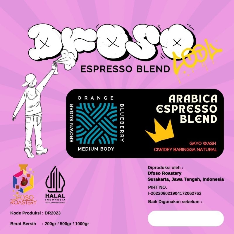 

Roastbean - Dfoso Specialty Espresso Arabica