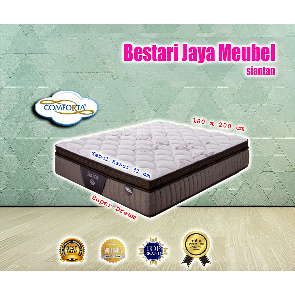 Kasur Merk Comforta Super Dream