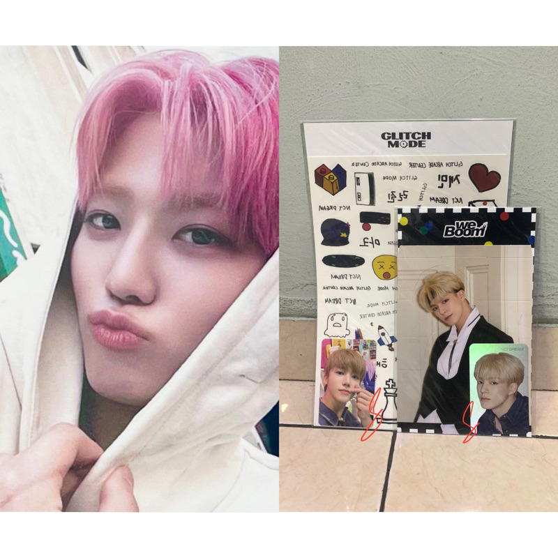 PC Jaemin Lucky Draw Everline round 2 ISTJ + Inlusion Only - Jaemin Luggage Sticker Glitch Mode  - J