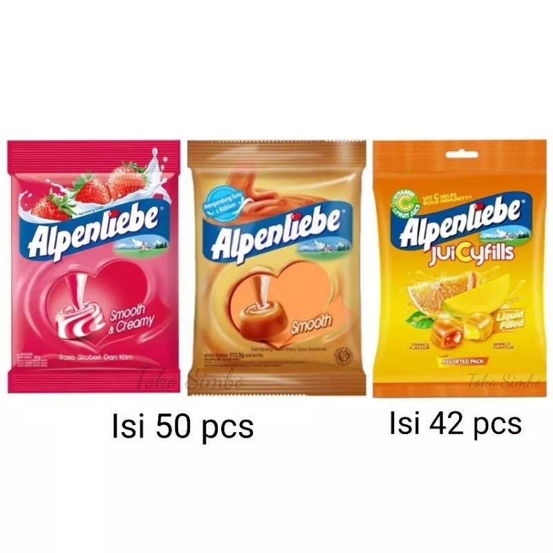 

Permen Alpenliebe Bag 125 Gr (All Varian)