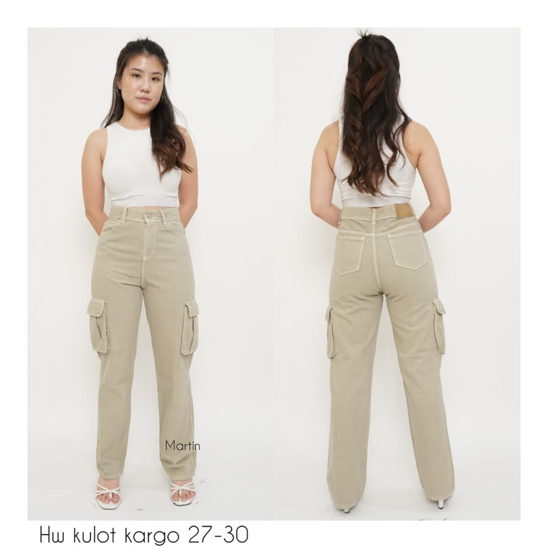 Celana Jeans Panjang kargo Martin premium / celana trendy cargo panjang Martin