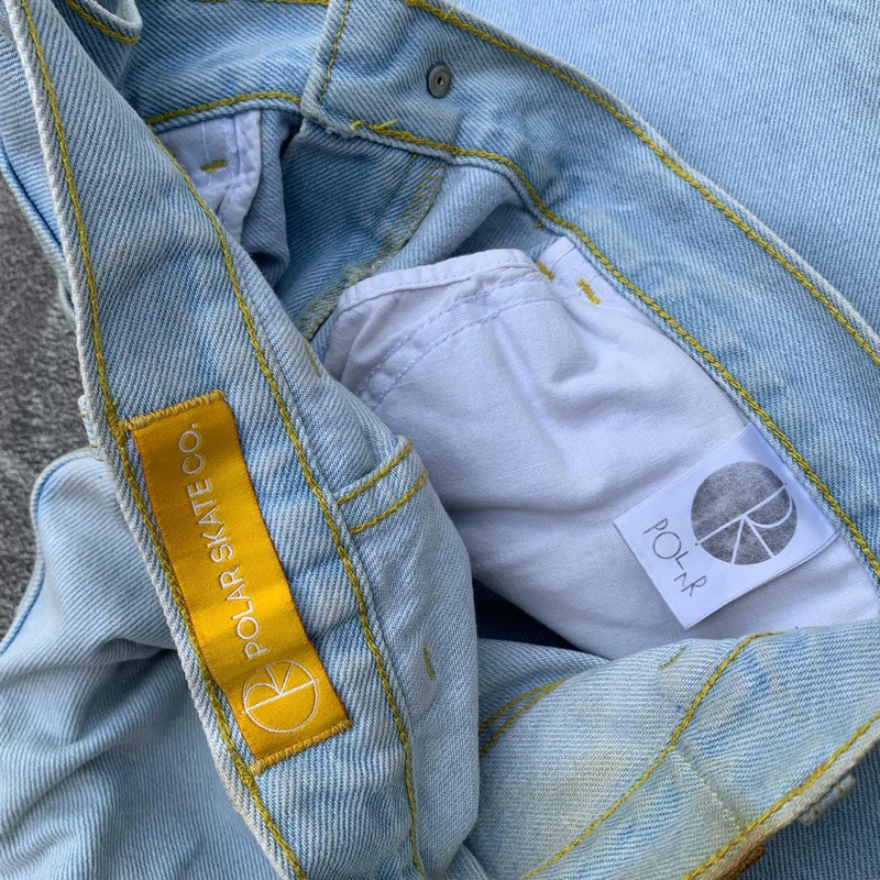 celana polar skate not stussy