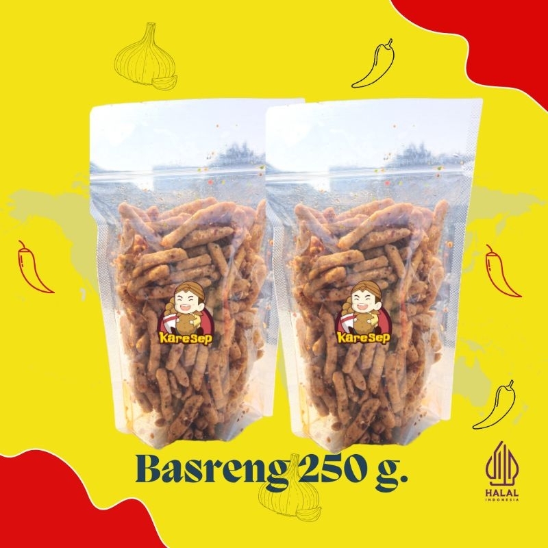

cemilan basreng bumbu bojot 250gr
