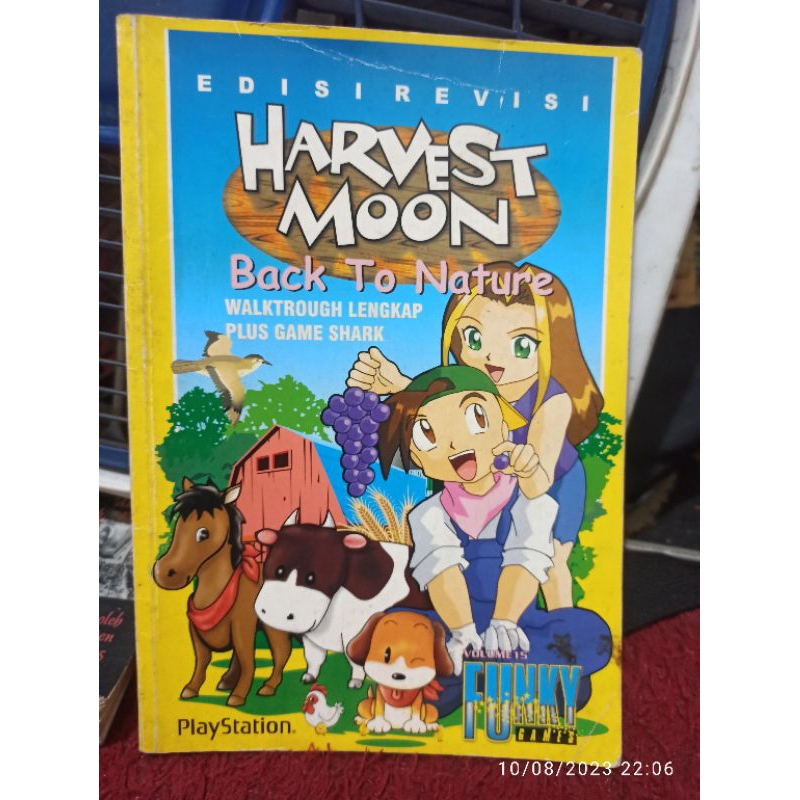 buku harvest moon back to nature