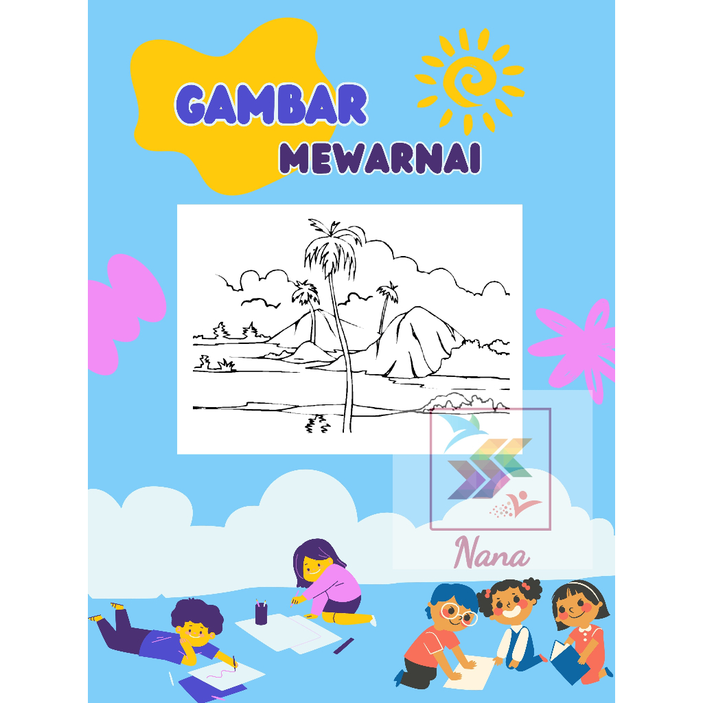 

Gambar Sketsa Mewarnai / Pemandangan / Part 1 / Gambar Sketsa / Gambar mewarnai / Kertas Gambar Mewarnai / Kertas Gambar / Mewarnai / Seketsa Lukis / Drawing Sketch / Menggambar / Colouring Anak / Colouring