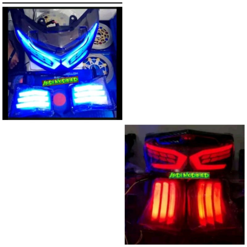 paket stoplamp sein led nmax lama nmax old model lexus