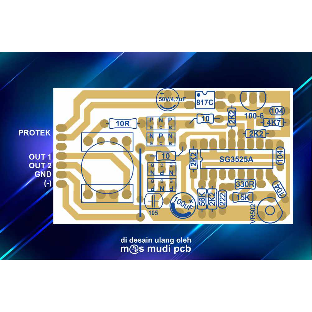 Pcb PWM Totem Gdt (panjang)