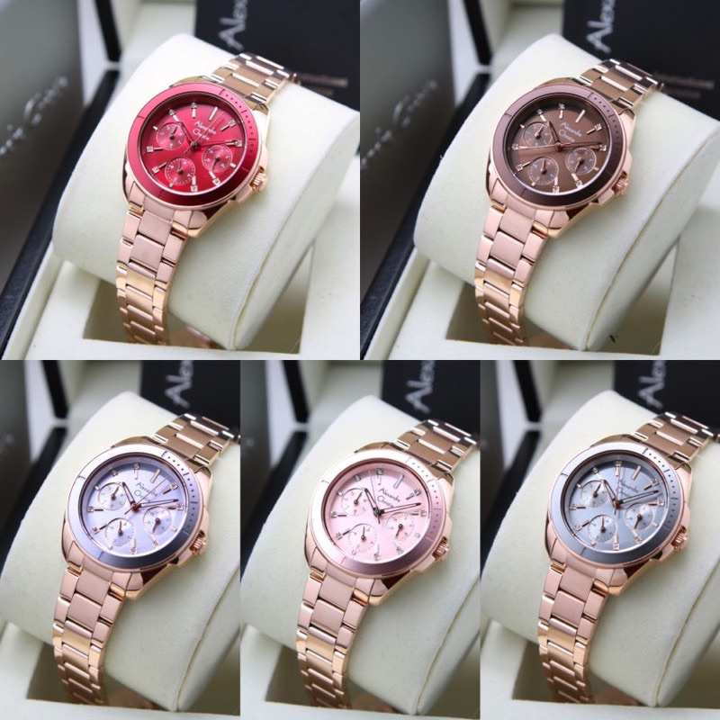 AC 2A68 Rantai Original Alexandre Christie AC 2950 Jam Tangan Wanita ORIGINAL AC 2950 2A68