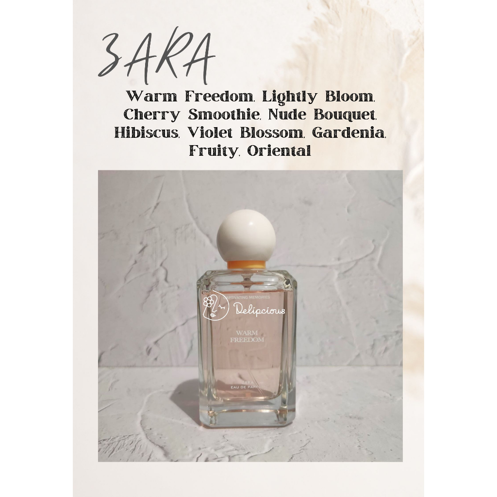 Decant - ZARA - Warm Freedom, Cherry Smoothie