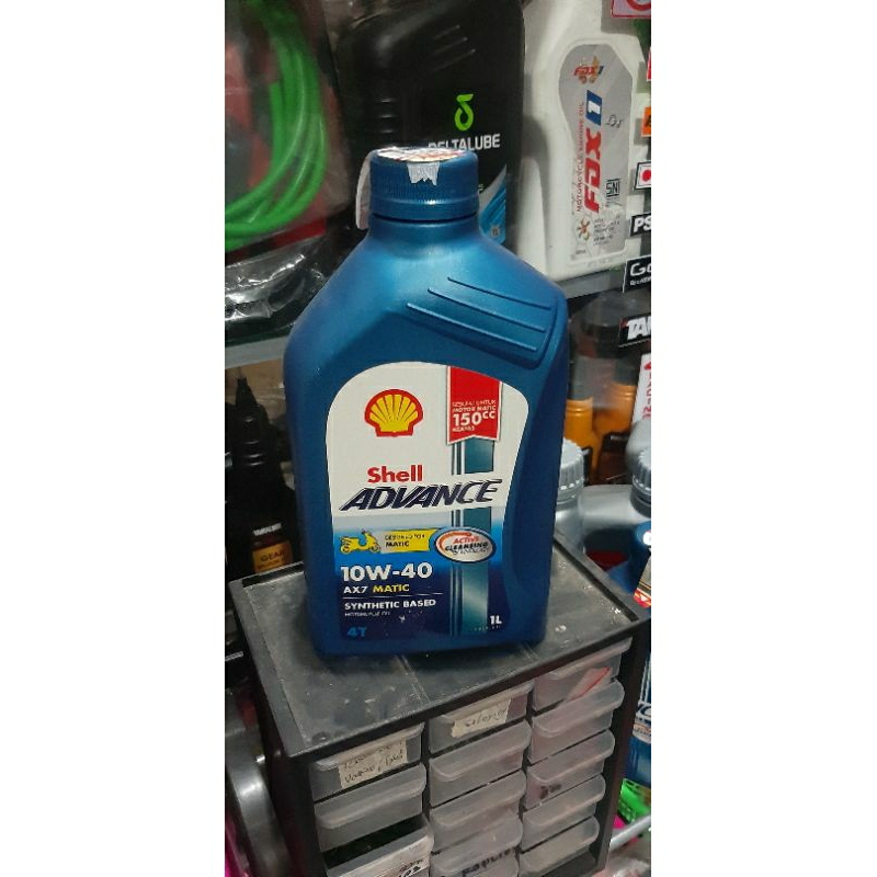 Oli Shell Advance AX-7  Maxi Matic 1L