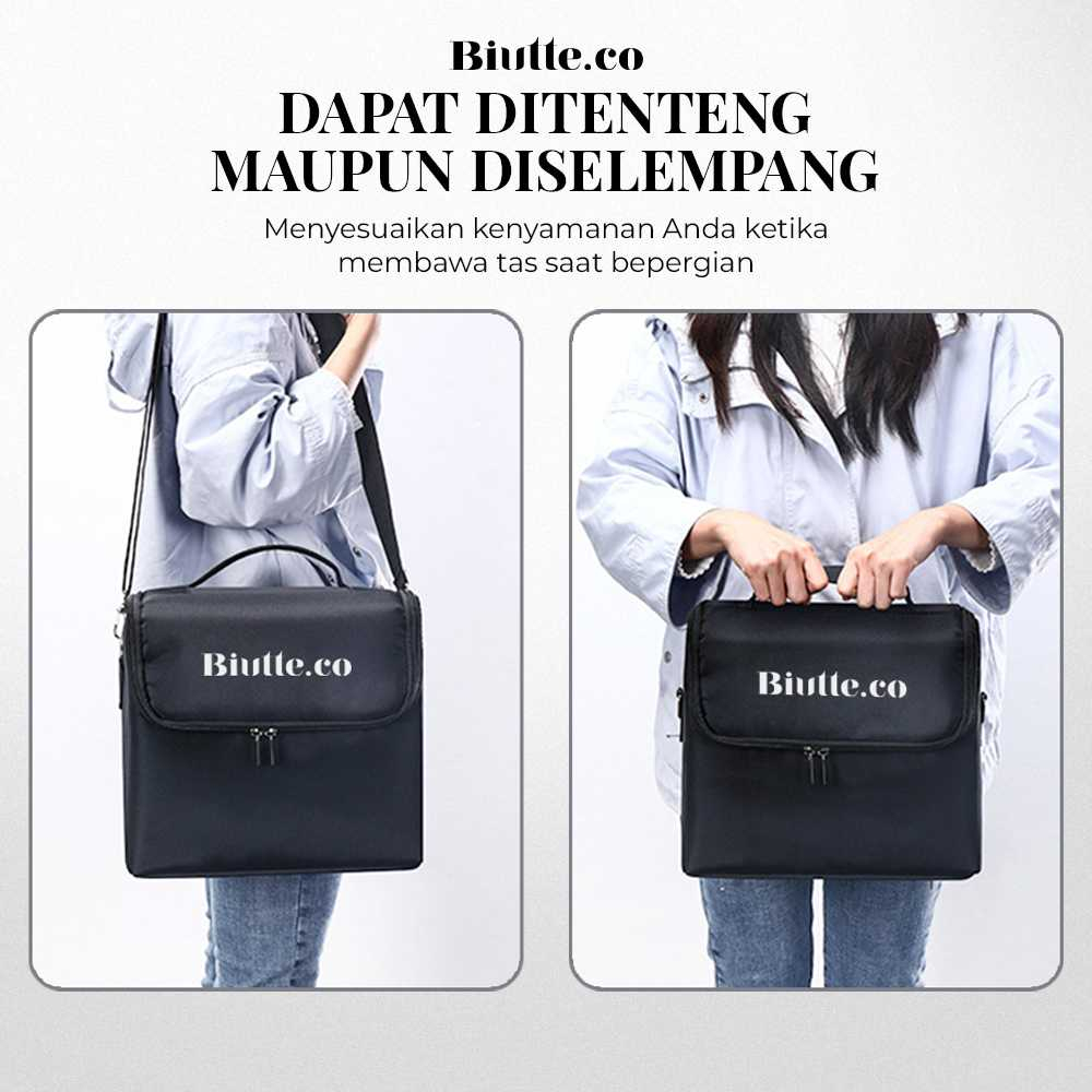 Biutte.co Tas Organizer Make Up Rak Perhiasan Wanita