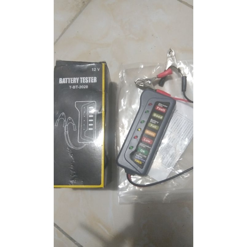 battery tester pengecekan aki