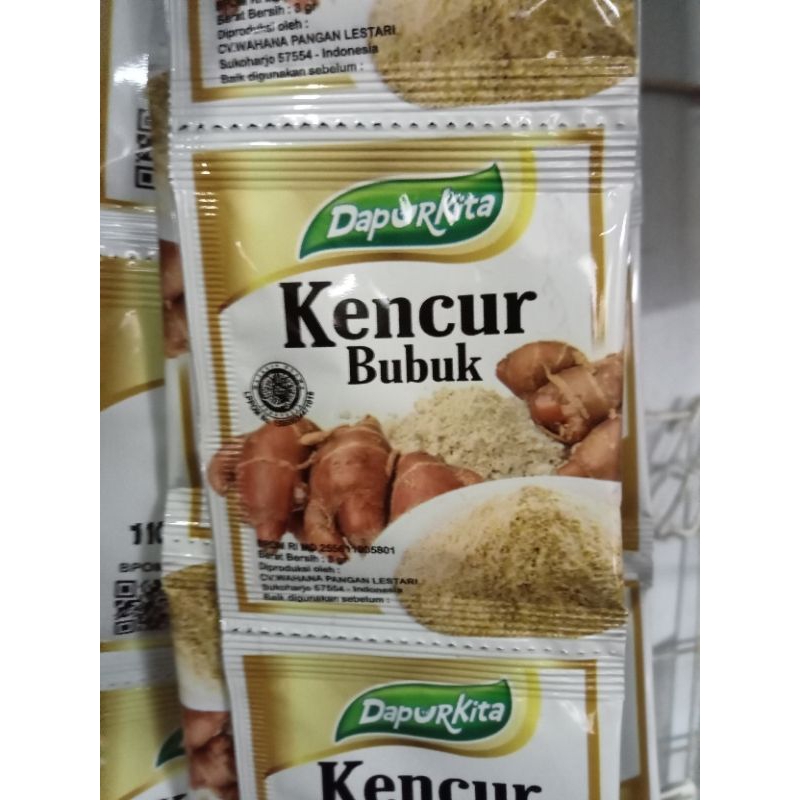 

Kencur bubuk isi 12 renceng