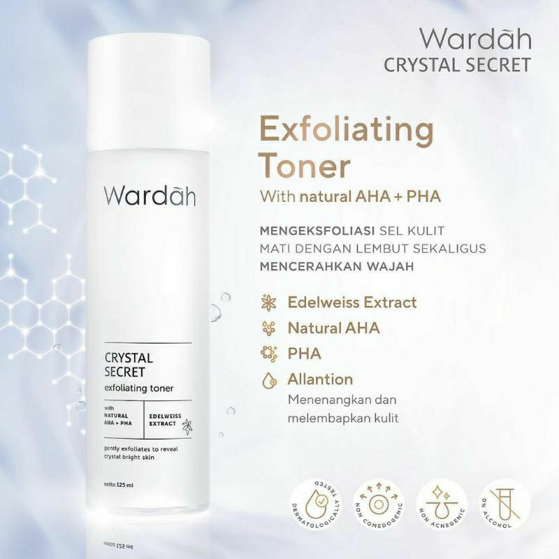 Wardah Crystal Secret Exfoliating Toner