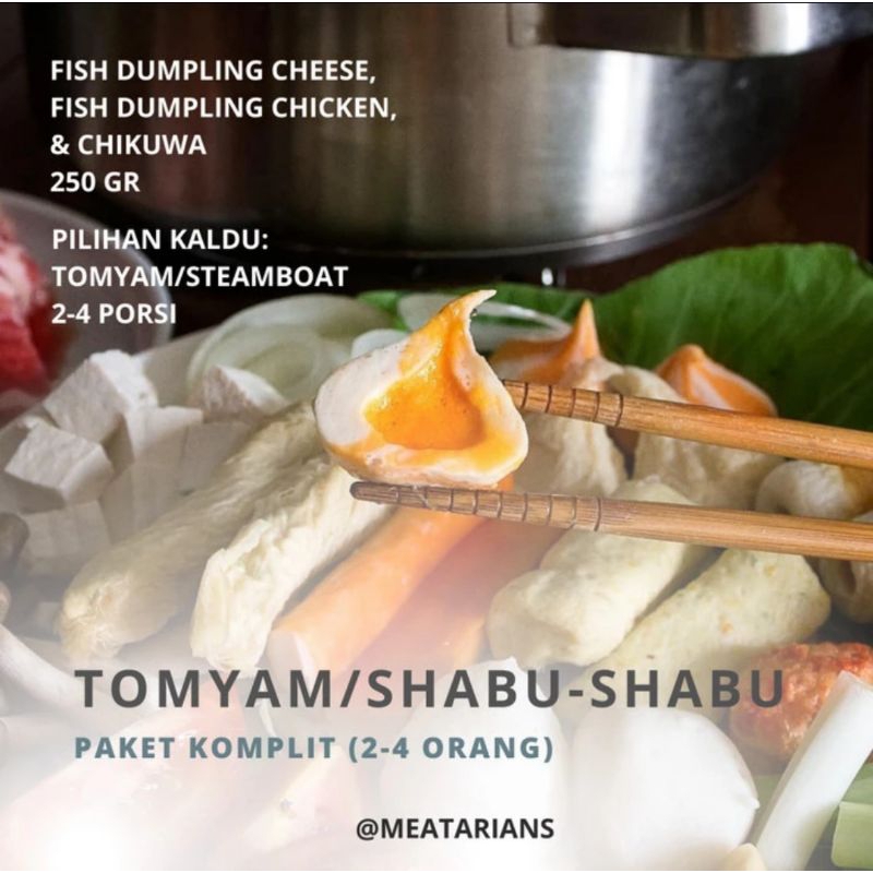 

Tomyam / Steamboat / Mala Set (Bisa Termasuk Daging Sapi)