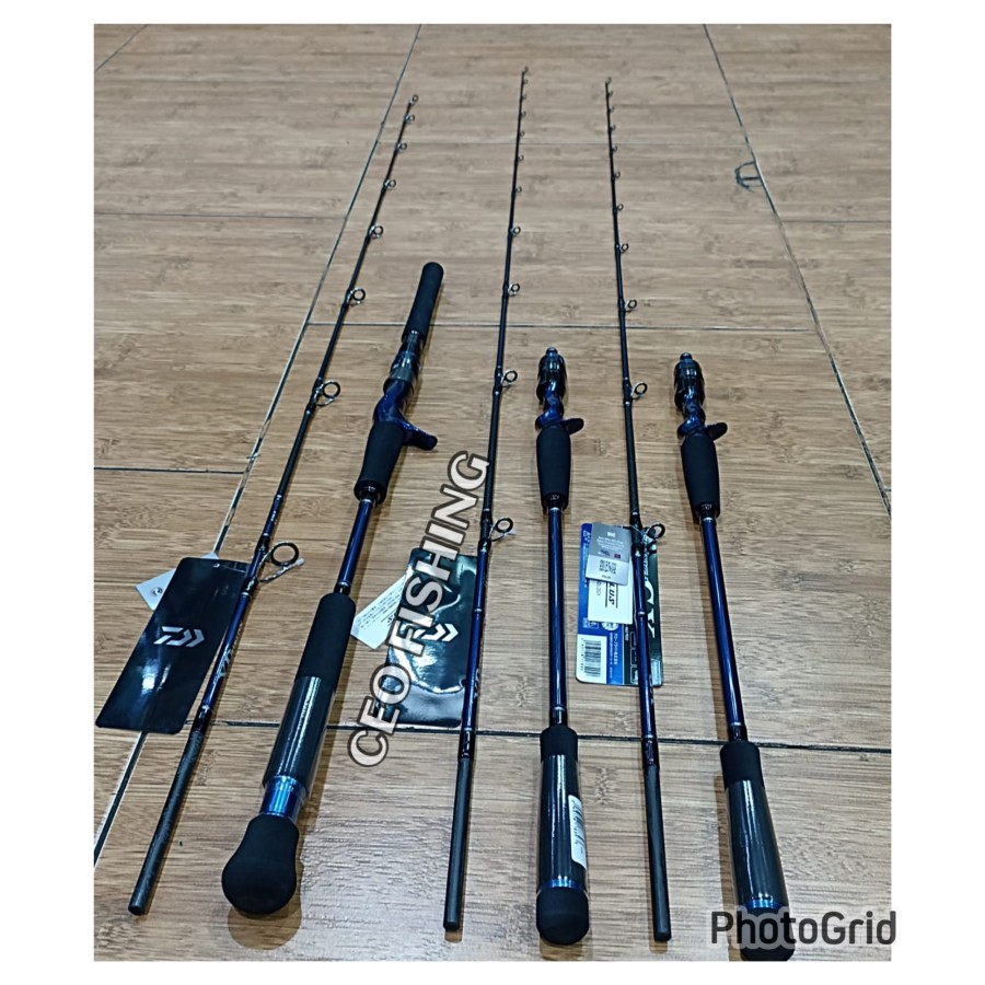 Joran DAIWA SALTIGA GX LJ 23 63MB | 61HB | Overhead Laut | Resmi