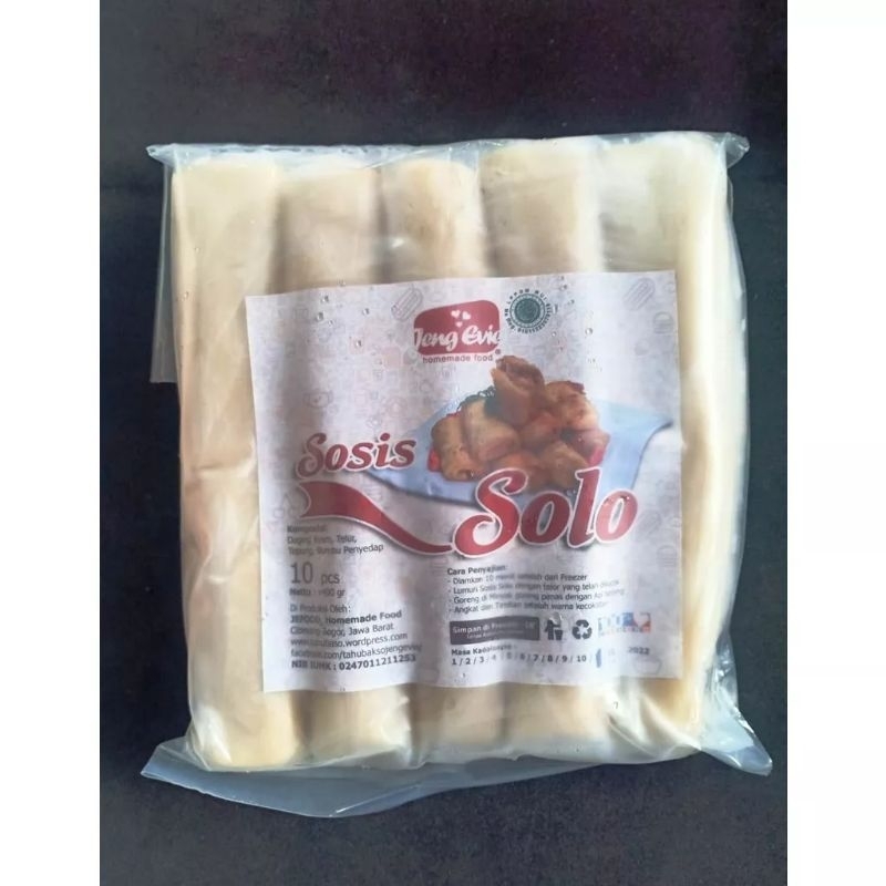 

Sosis Solo Jeng Evie 400g Isi 10 Sosis Solo Frozen Halal Cemilan Beku