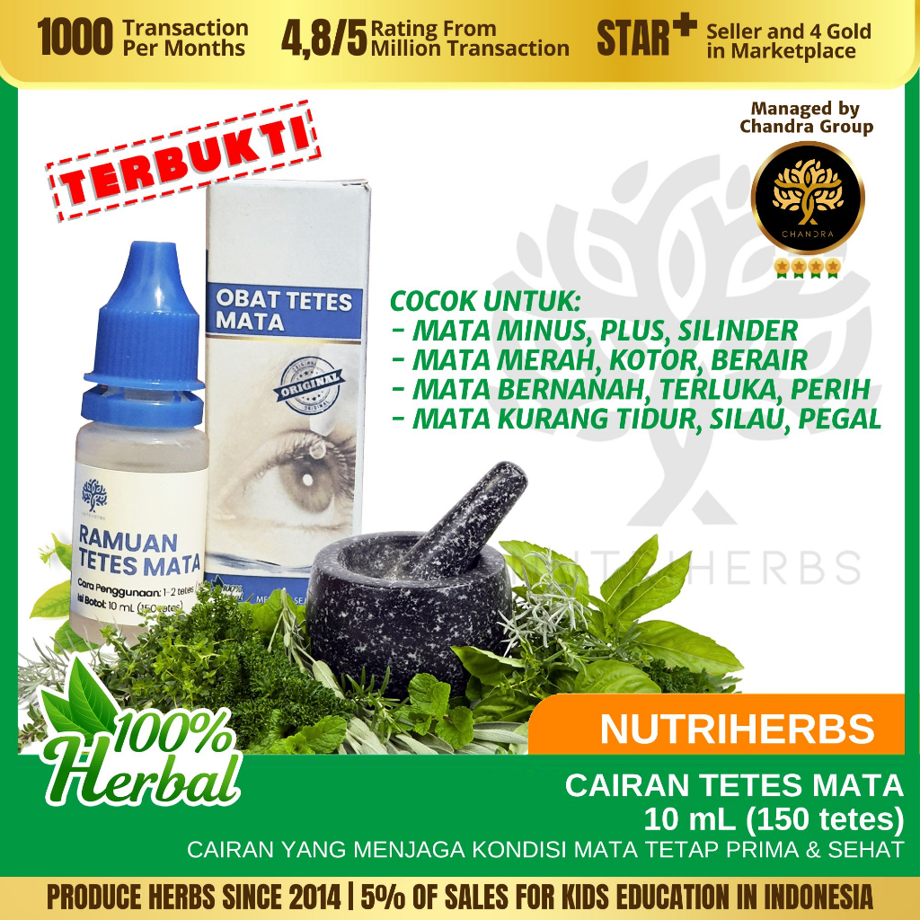 Obat Cairan Tetes Mata Minus Plus Katarak Buta Warna Luka Kotor Merah Iritasi Bengkak Kering Lelah B