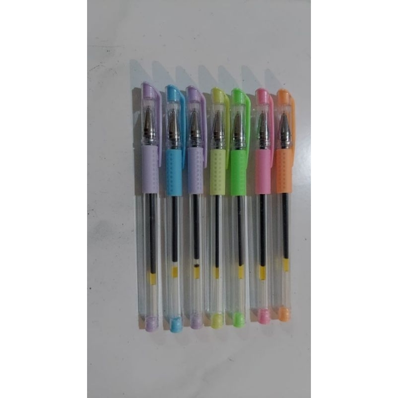 

[1PCS] BALLPOINT GEL PEN HARIS H-805 / PULPEN GEL TINTA CAIR / PENA CAIR HITAM