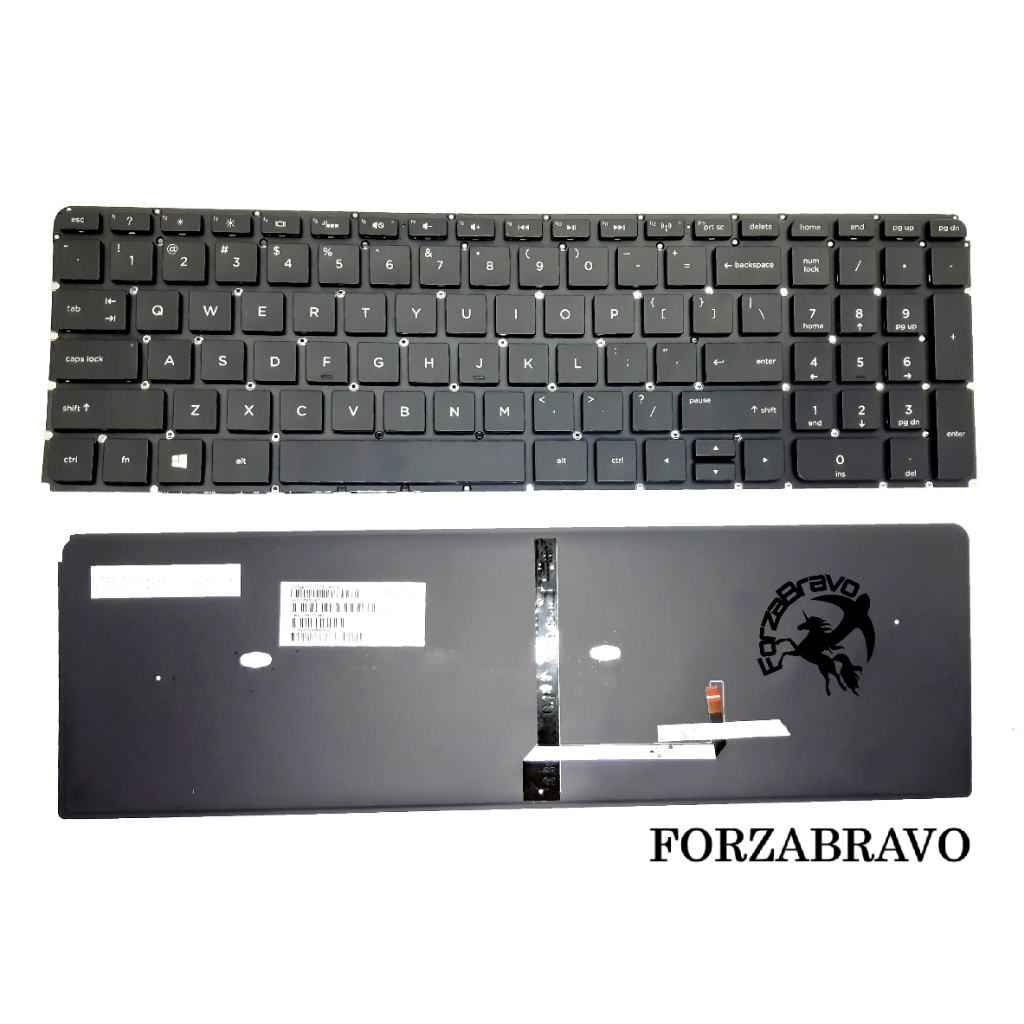 Keyboard HP Envy TouchSmart M6-K Series M6-k054ca M6-k022dx - Black