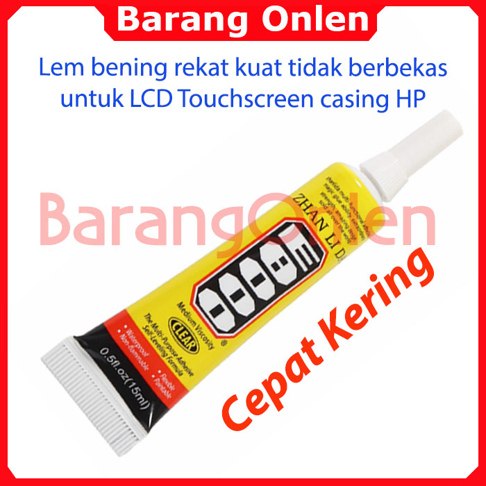 Lem LCD touchscreen casing HP E8000 serbaguna kuat cepat kering