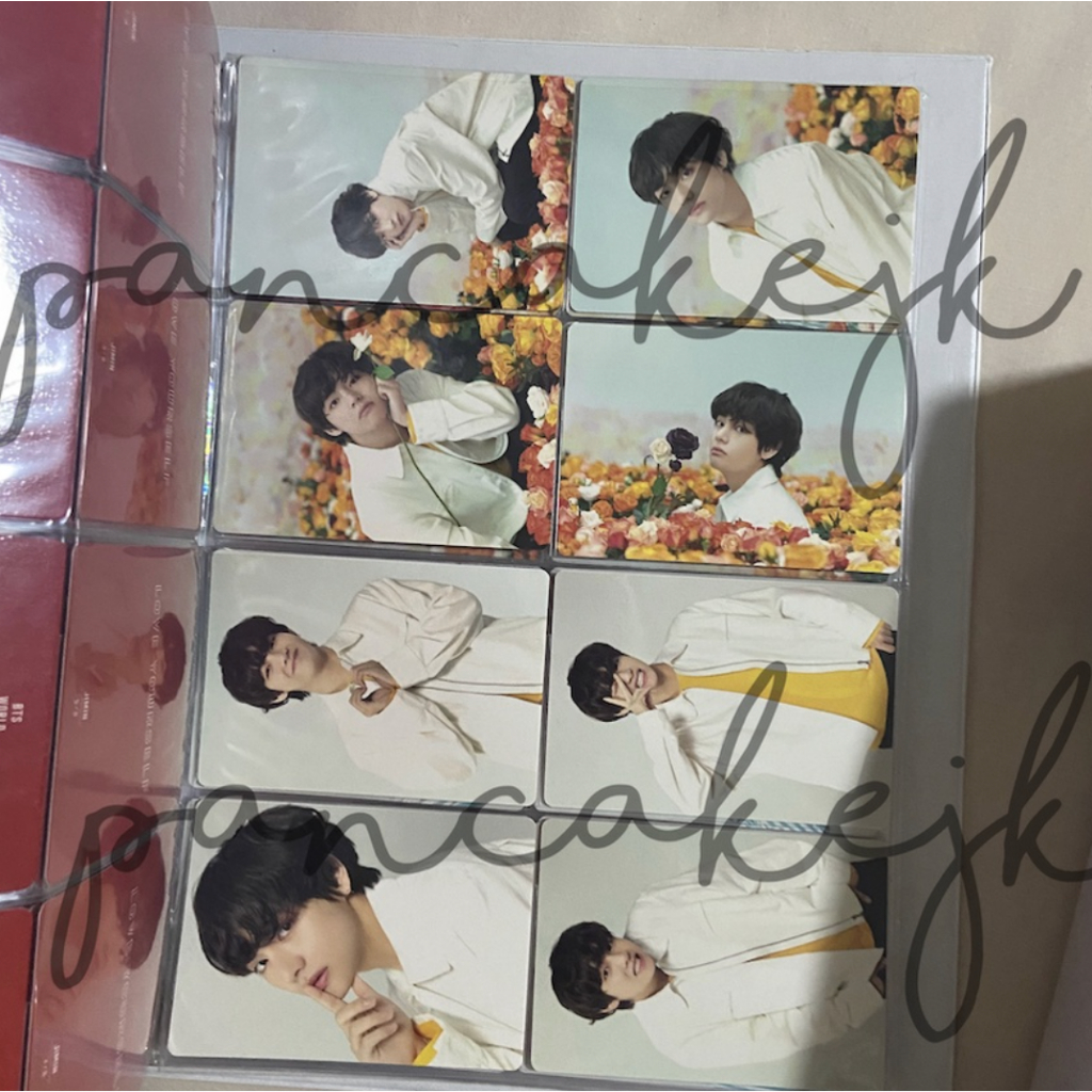 [ ready‼️ ] BTS love yourself md mini photocard MEMBER SET [ rm jin tae v ] JAPAN