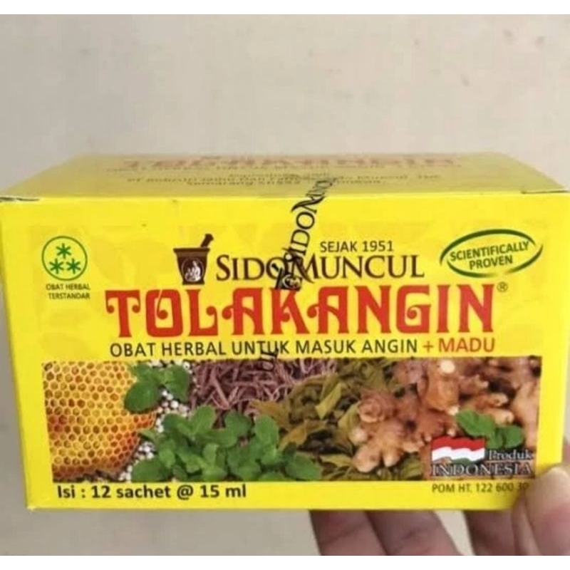 

TOLAK ANGIN SIDO MUNCUL CAIR ISI 12 SACHET