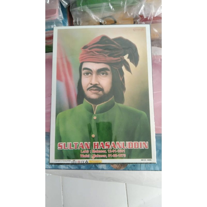 

Poster Bingkai Pahlawan Sultan Hasanuddin