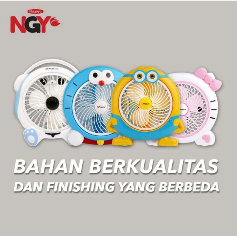 NAGOYA KIPAS ANGIN 10" KARAKTER